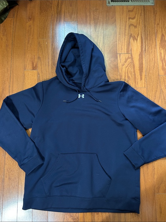 Under Armour Tops - Under Armour Navy Hooded Pullover
